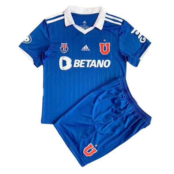 Camiseta Universidad de Chile Primera Equipo Niño 2022-23